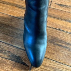 Black Wedge Booties Sam Edelman